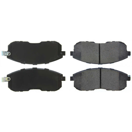 Top View of Front Disc Brake Pad Set CENTRIC 105.08153