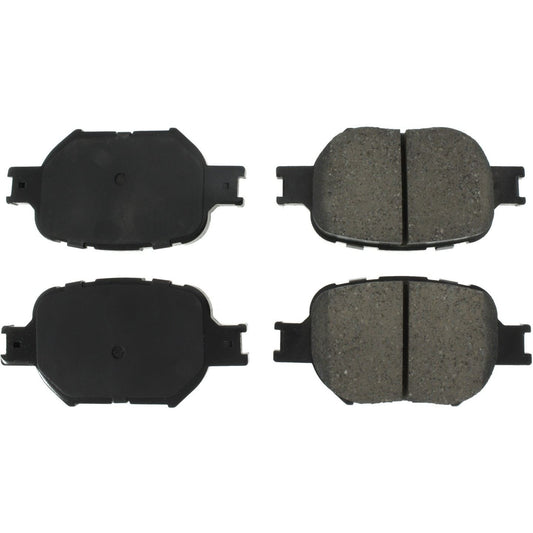 Top View of Front Disc Brake Pad Set CENTRIC 105.08170