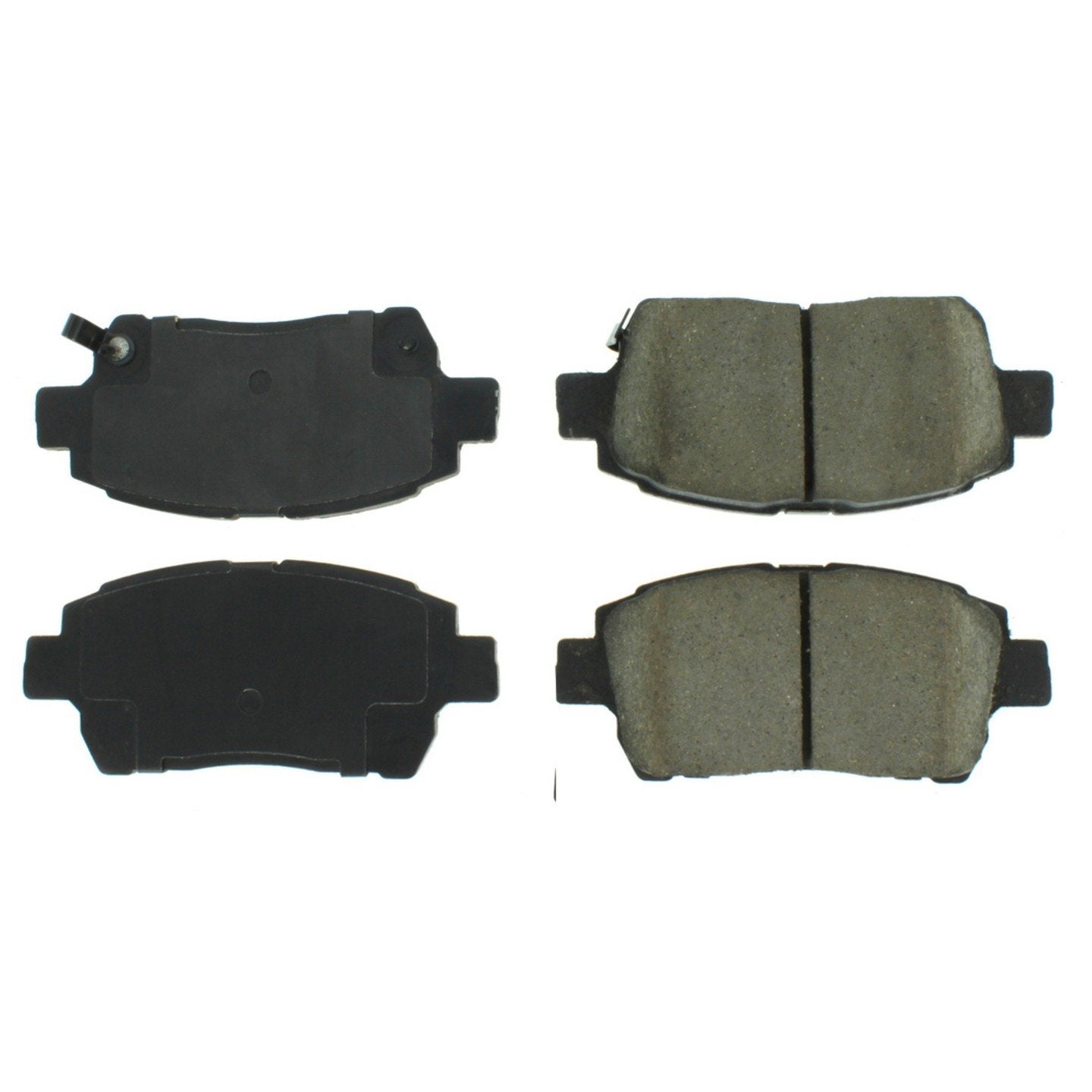 Top View of Front Disc Brake Pad Set CENTRIC 105.08220