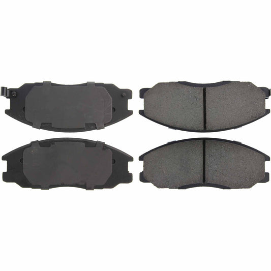 Top View of Front Disc Brake Pad Set CENTRIC 105.09030