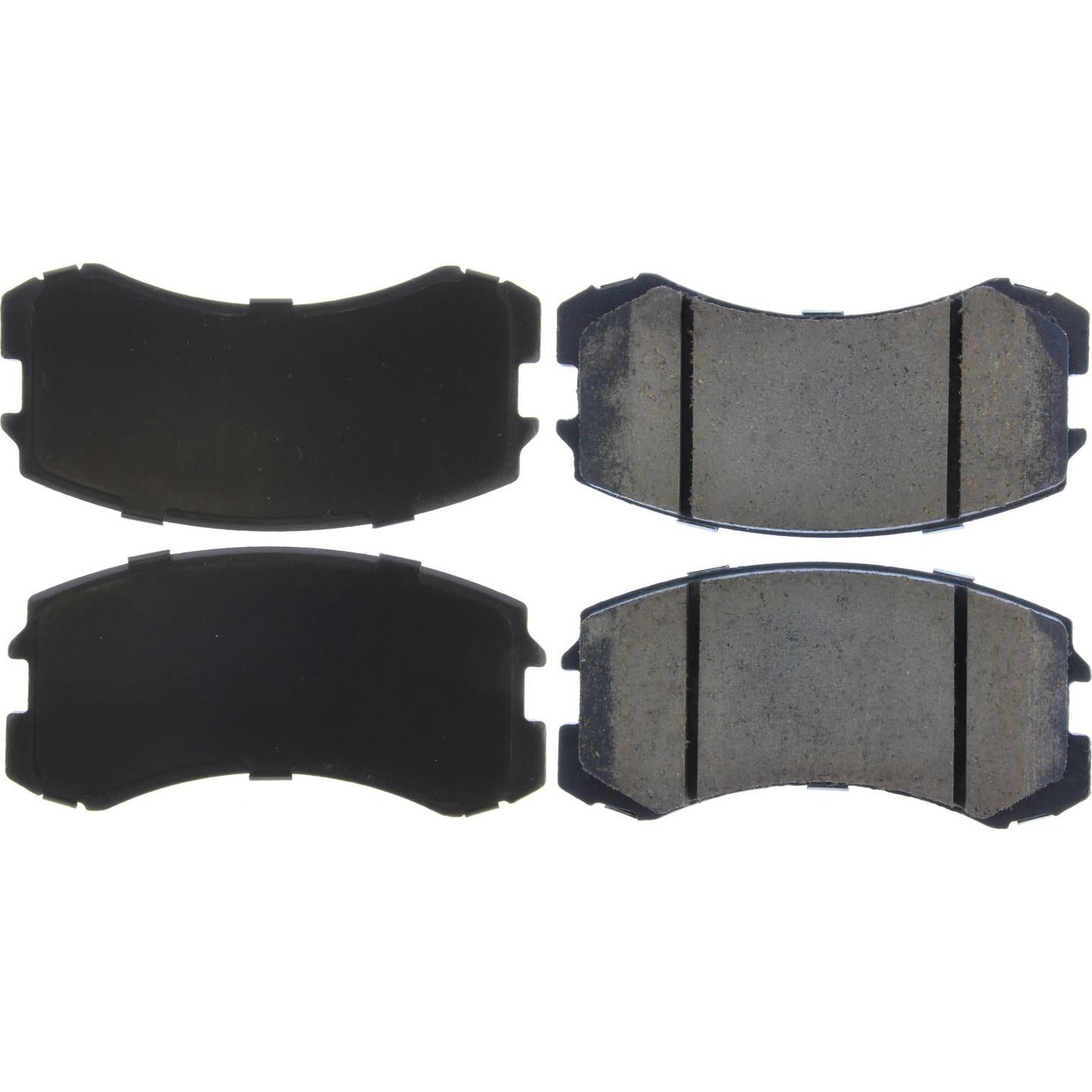 Top View of Front Disc Brake Pad Set CENTRIC 105.09040