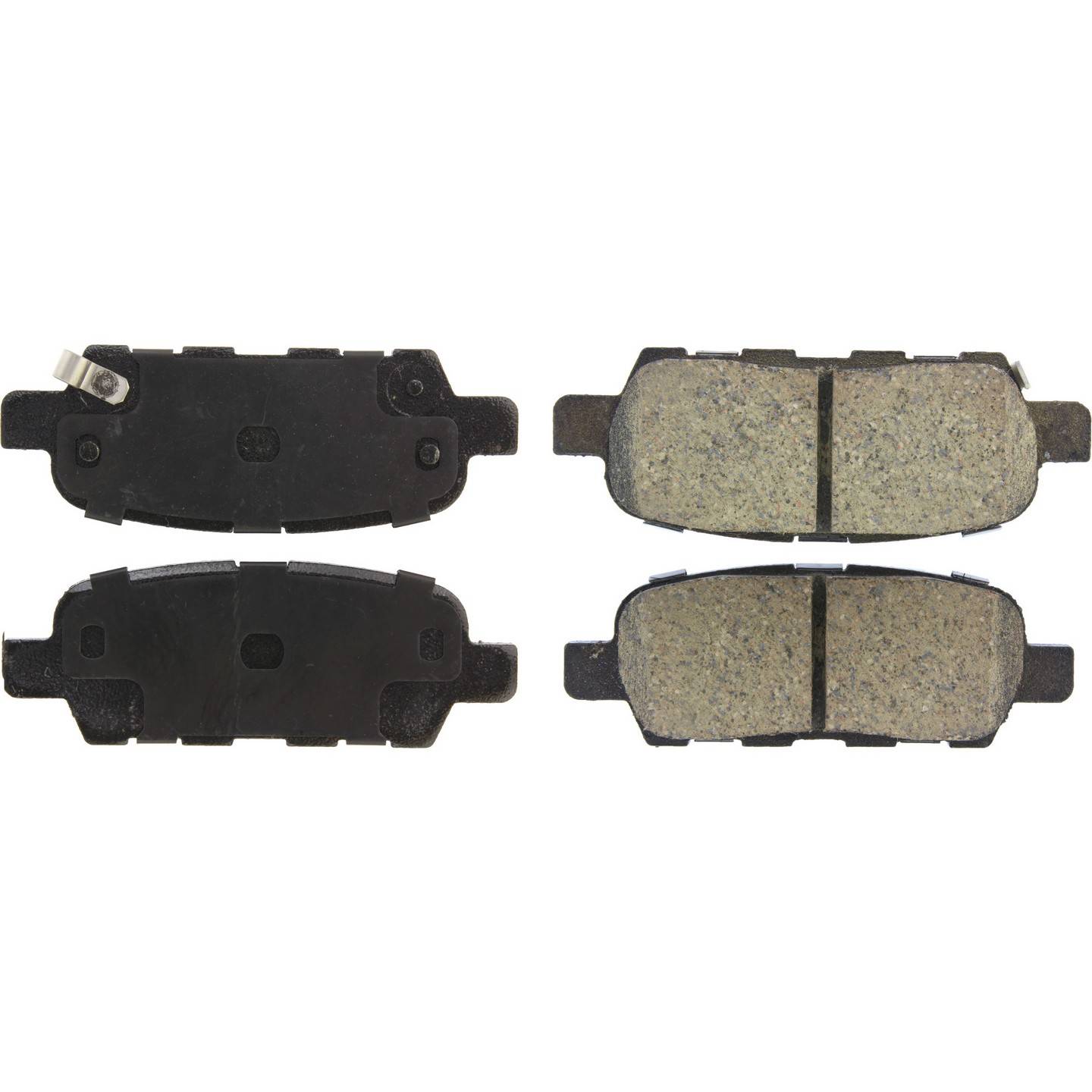 Top View of Rear Disc Brake Pad Set CENTRIC 105.09050