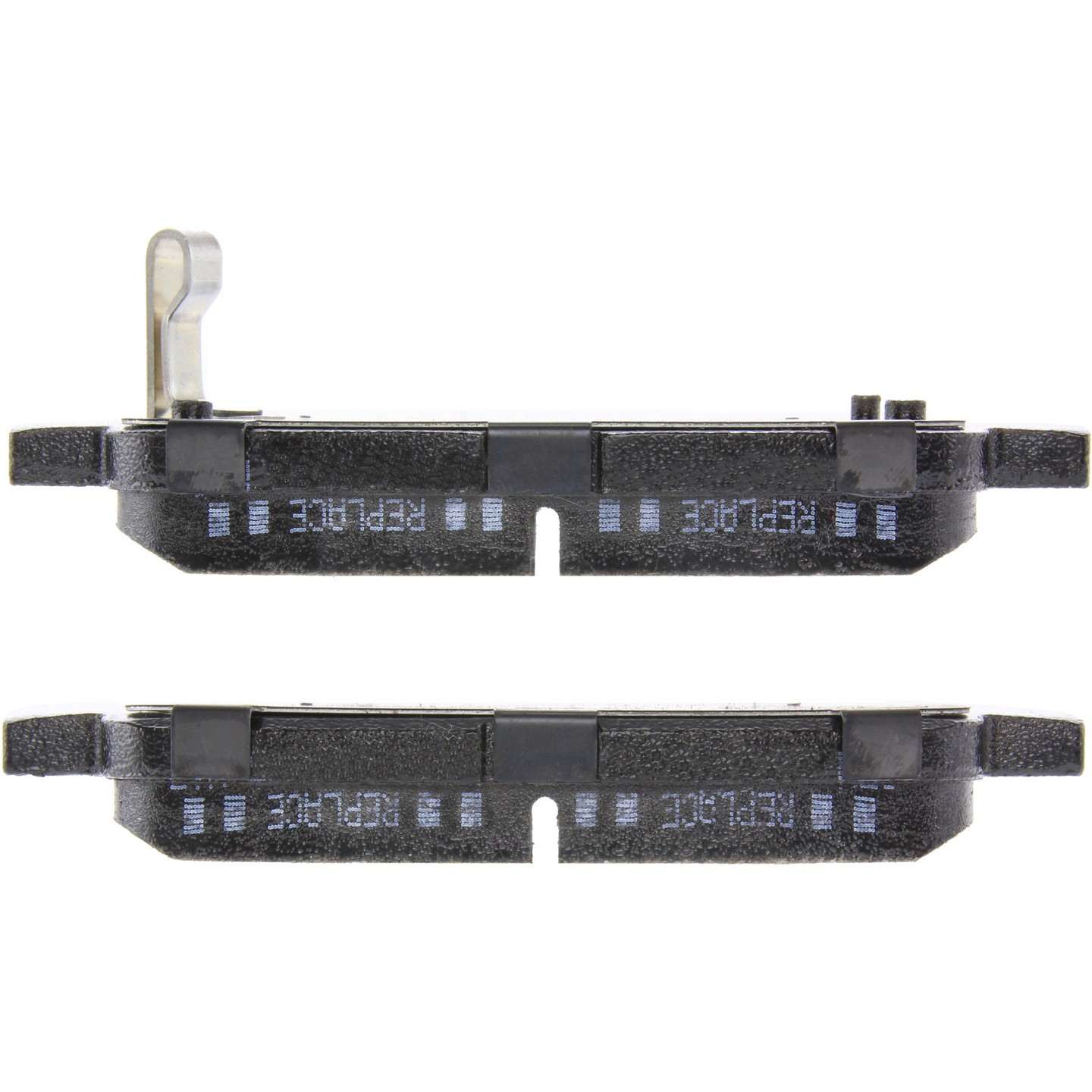 Side View of Rear Disc Brake Pad Set CENTRIC 105.09051