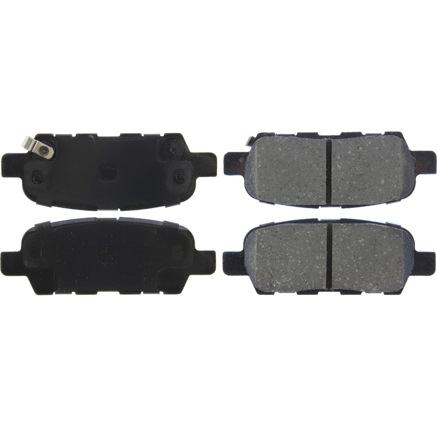 Top View of Rear Disc Brake Pad Set CENTRIC 105.09051