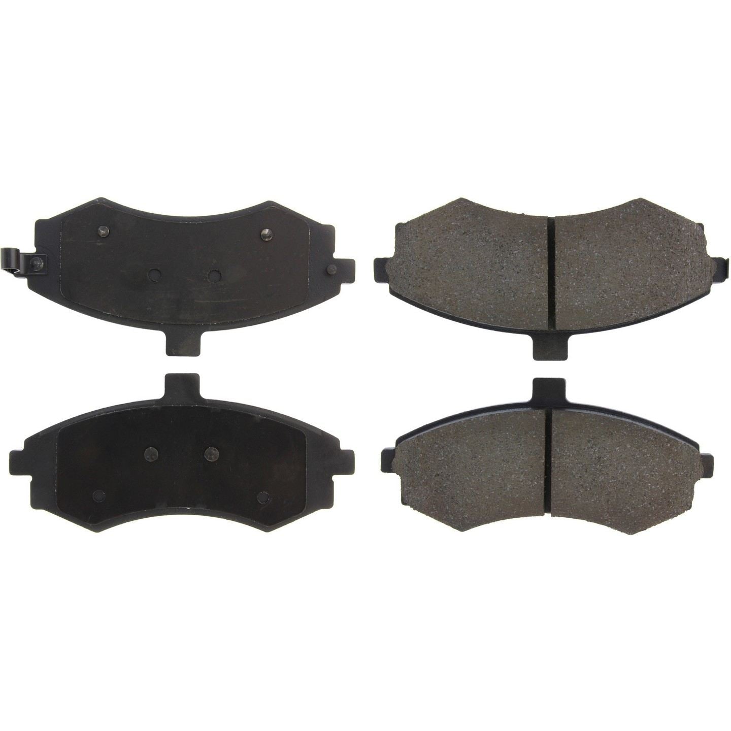 Top View of Front Disc Brake Pad Set CENTRIC 105.09410