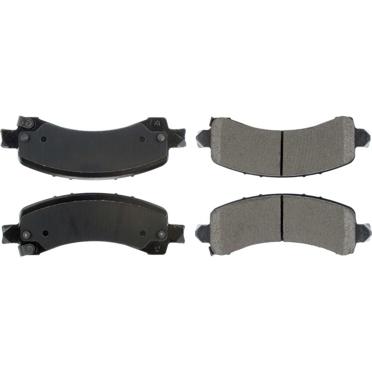 Top View of Rear Disc Brake Pad Set CENTRIC 105.09741