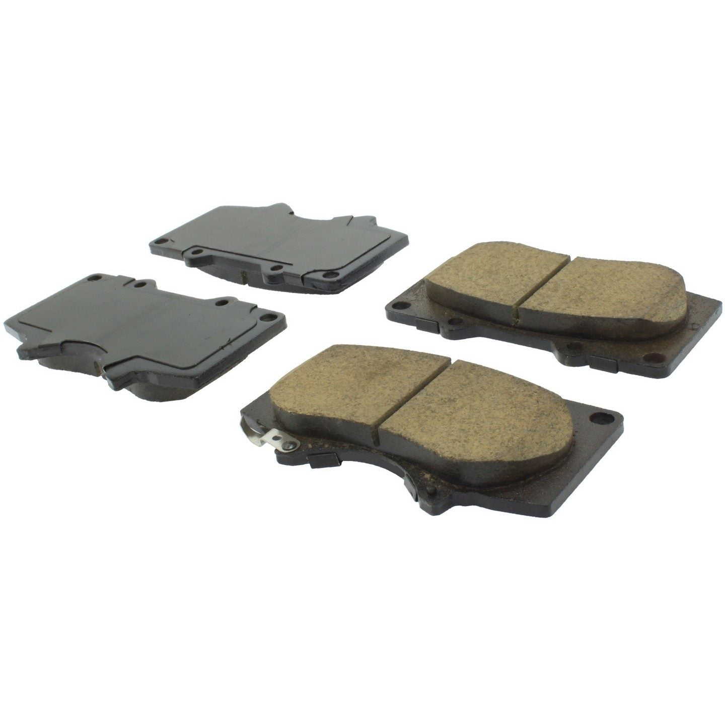 Angle View of Front Disc Brake Pad Set CENTRIC 105.09760