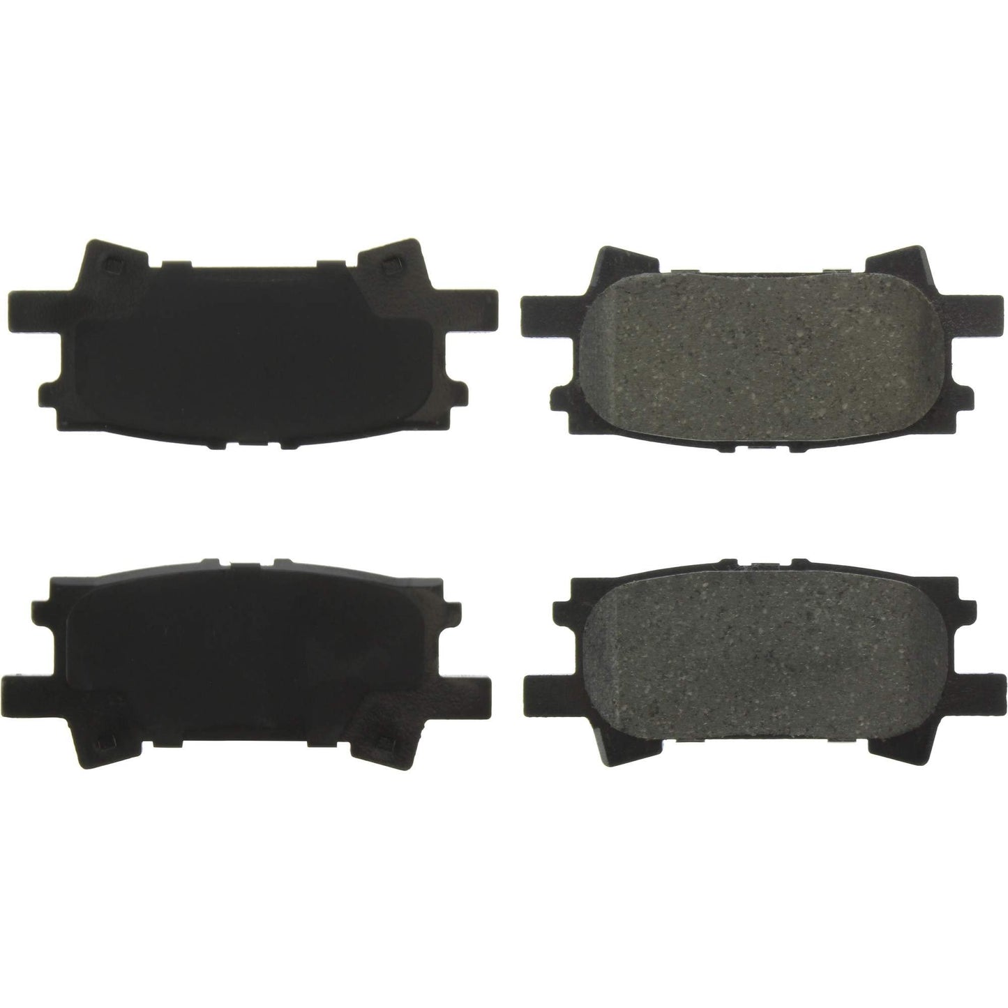 Top View of Rear Disc Brake Pad Set CENTRIC 105.09960