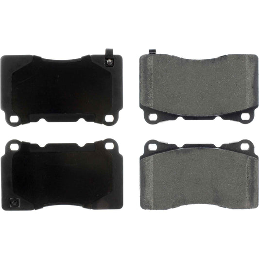 Top View of Front Disc Brake Pad Set CENTRIC 105.10010