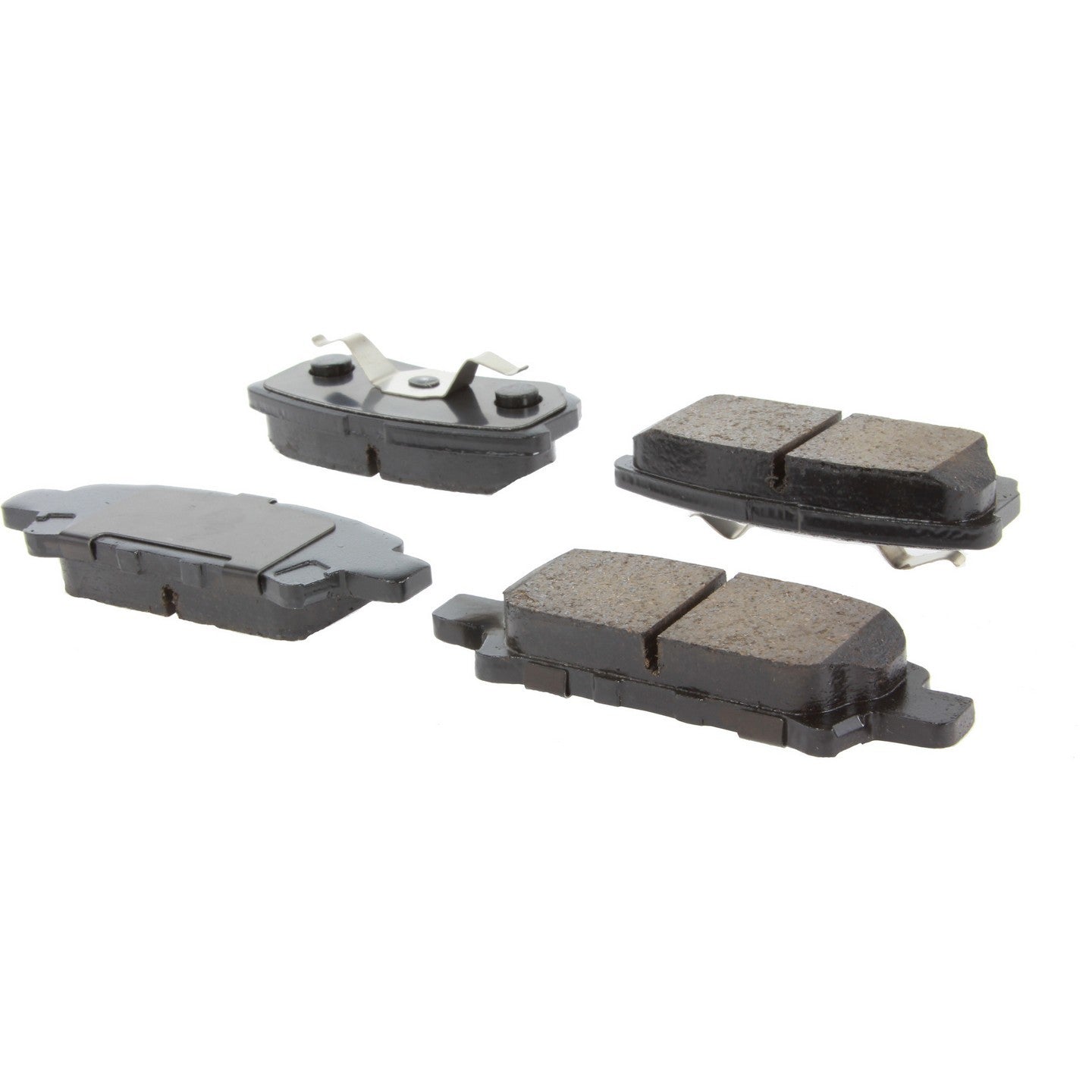 Angle View of Rear Disc Brake Pad Set CENTRIC 105.10370