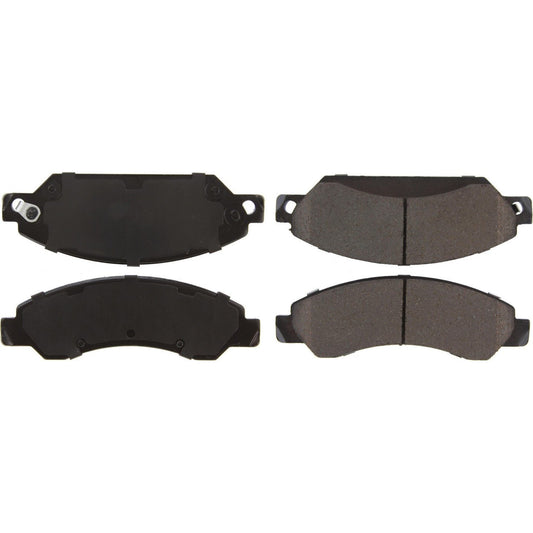 Top View of Front Disc Brake Pad Set CENTRIC 105.10920