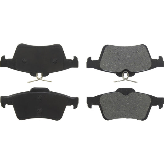 Top View of Rear Disc Brake Pad Set CENTRIC 105.10950