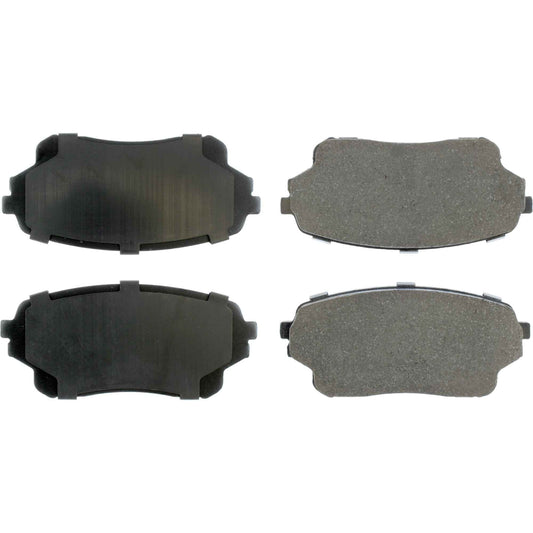 Top View of Front Disc Brake Pad Set CENTRIC 105.11050