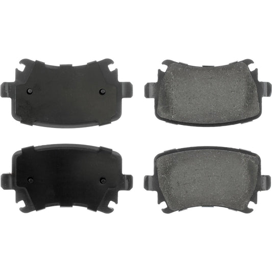 Top View of Rear Disc Brake Pad Set CENTRIC 105.11080