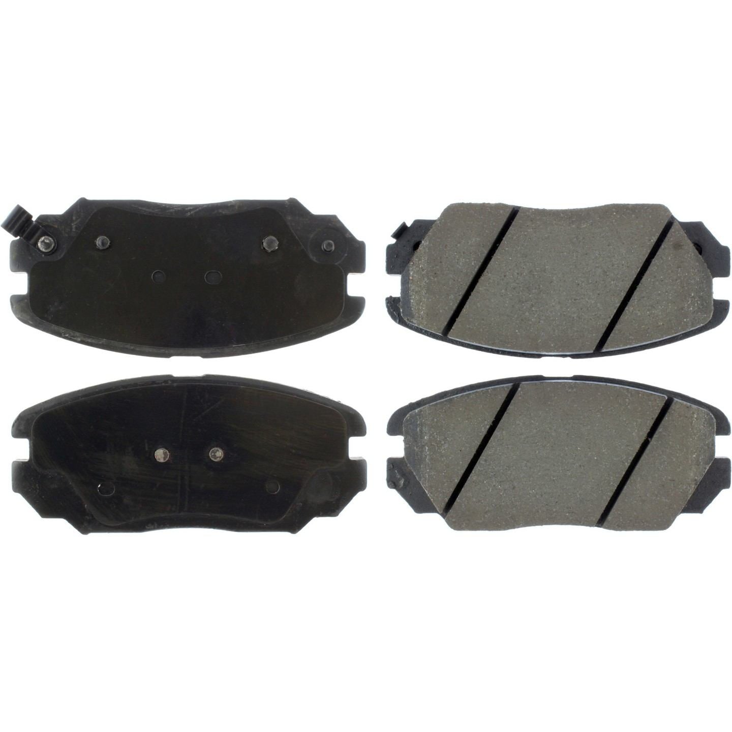 Top View of Front Disc Brake Pad Set CENTRIC 105.11250