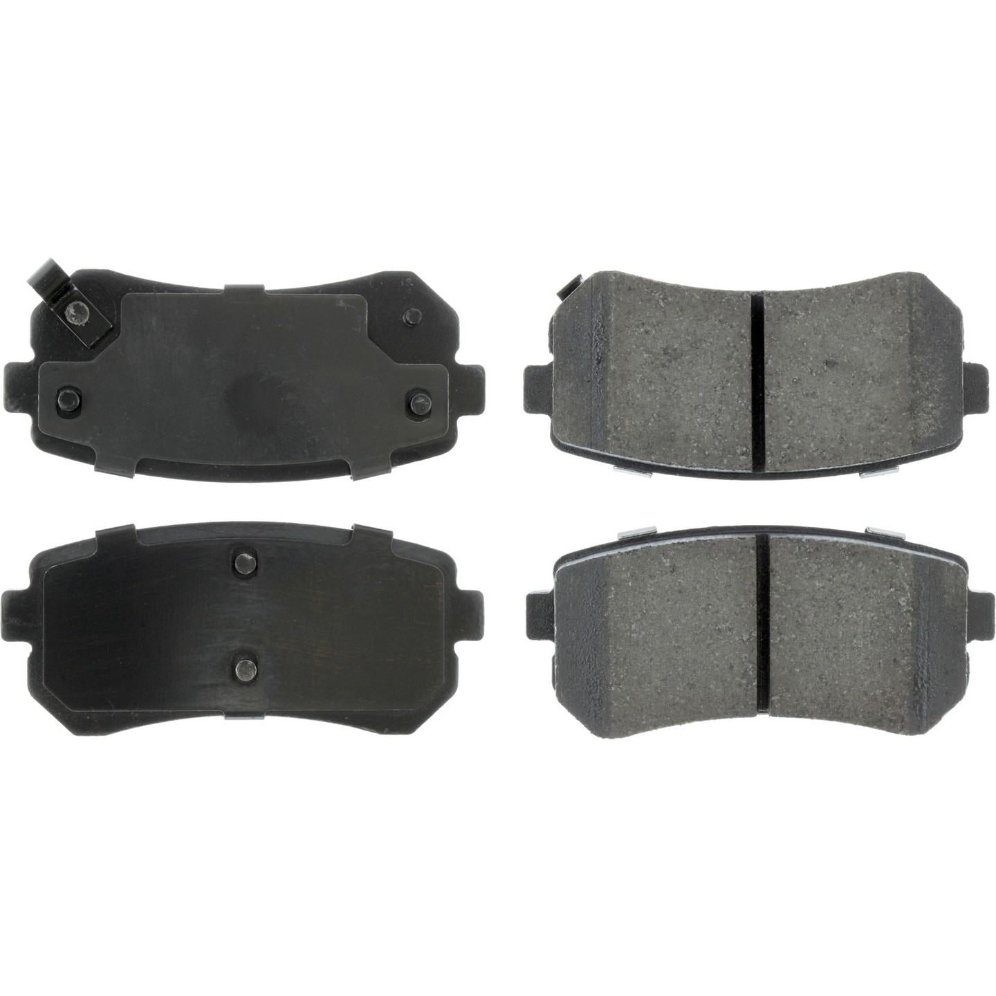 Top View of Rear Disc Brake Pad Set CENTRIC 105.11570