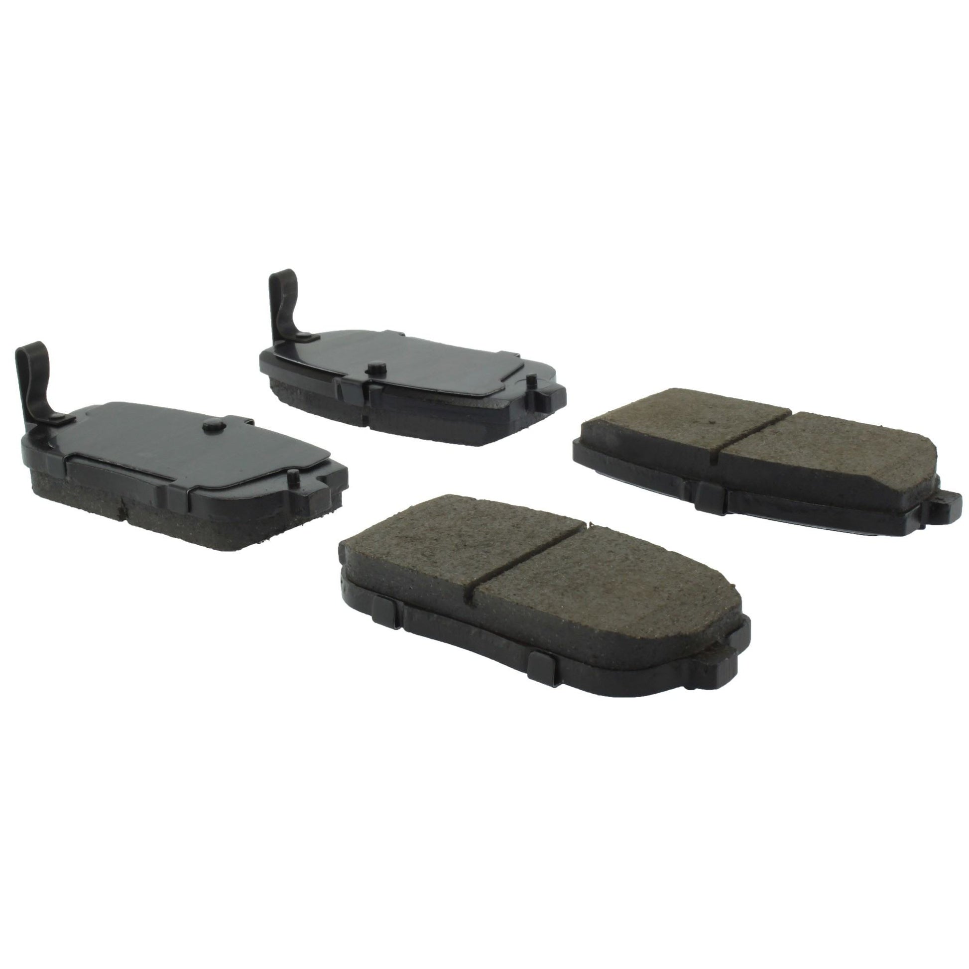 Angle View of Rear Disc Brake Pad Set CENTRIC 105.11800