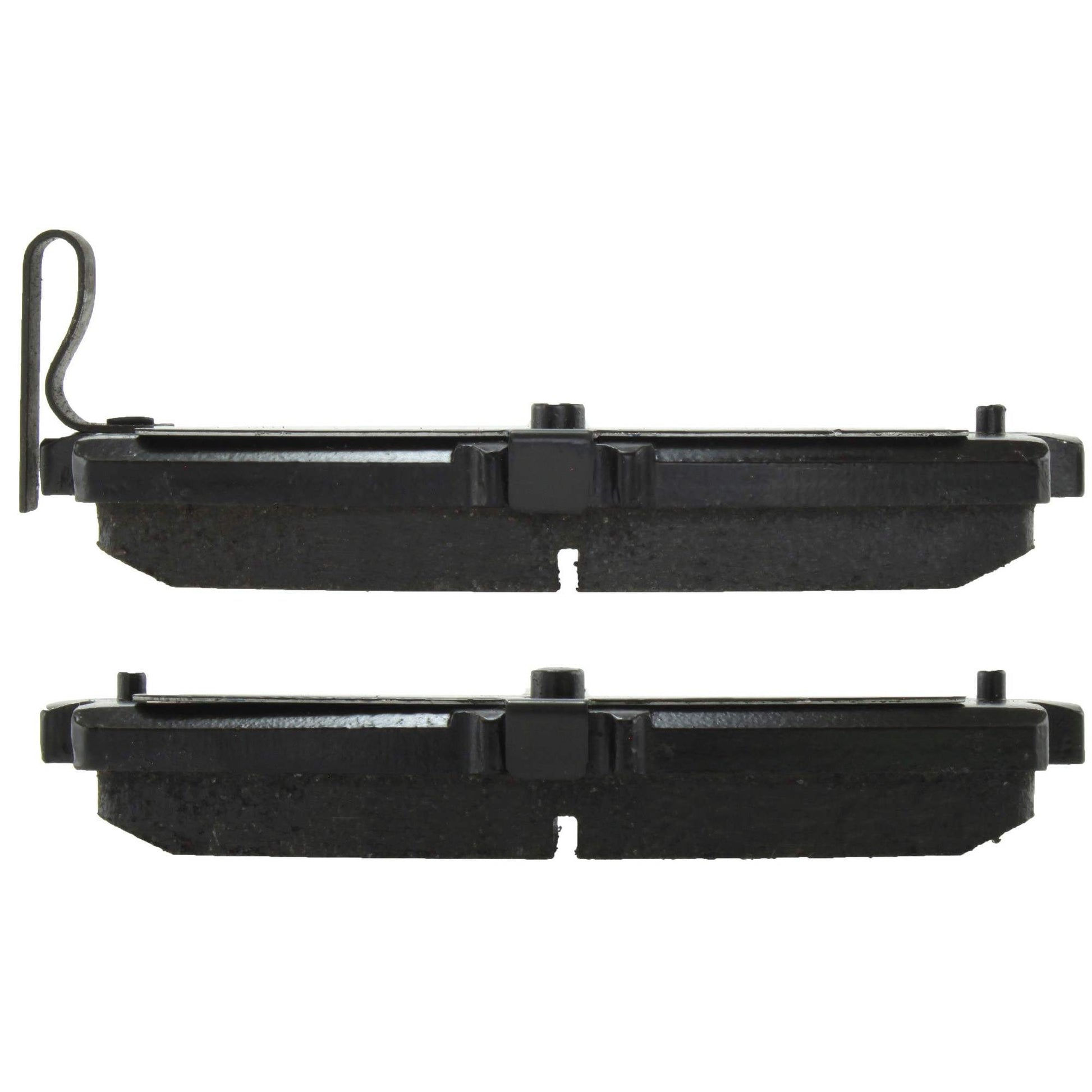 Side View of Rear Disc Brake Pad Set CENTRIC 105.11800