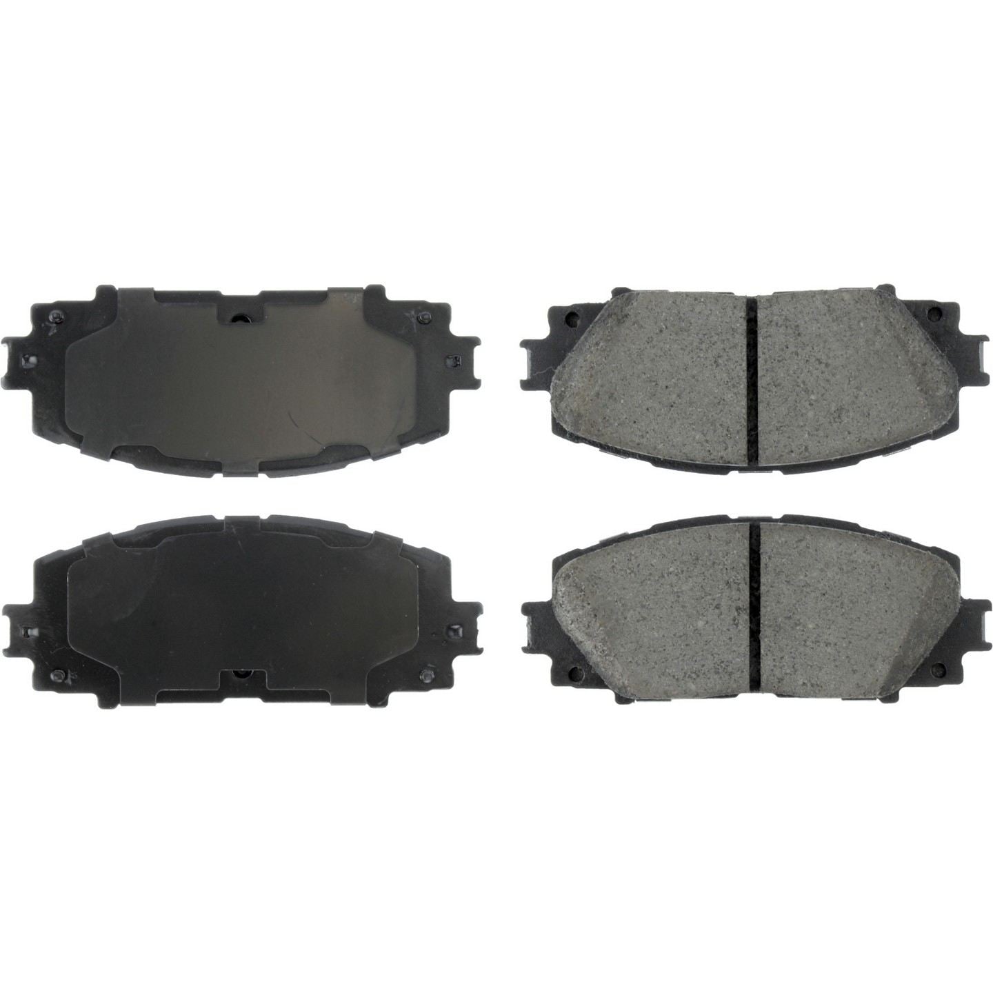 Top View of Front Disc Brake Pad Set CENTRIC 105.11840