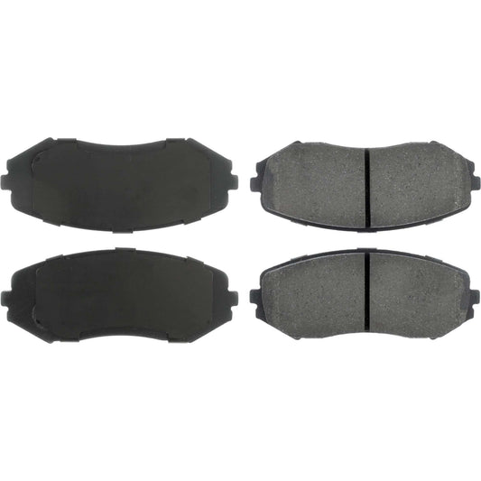 Top View of Front Disc Brake Pad Set CENTRIC 105.11880