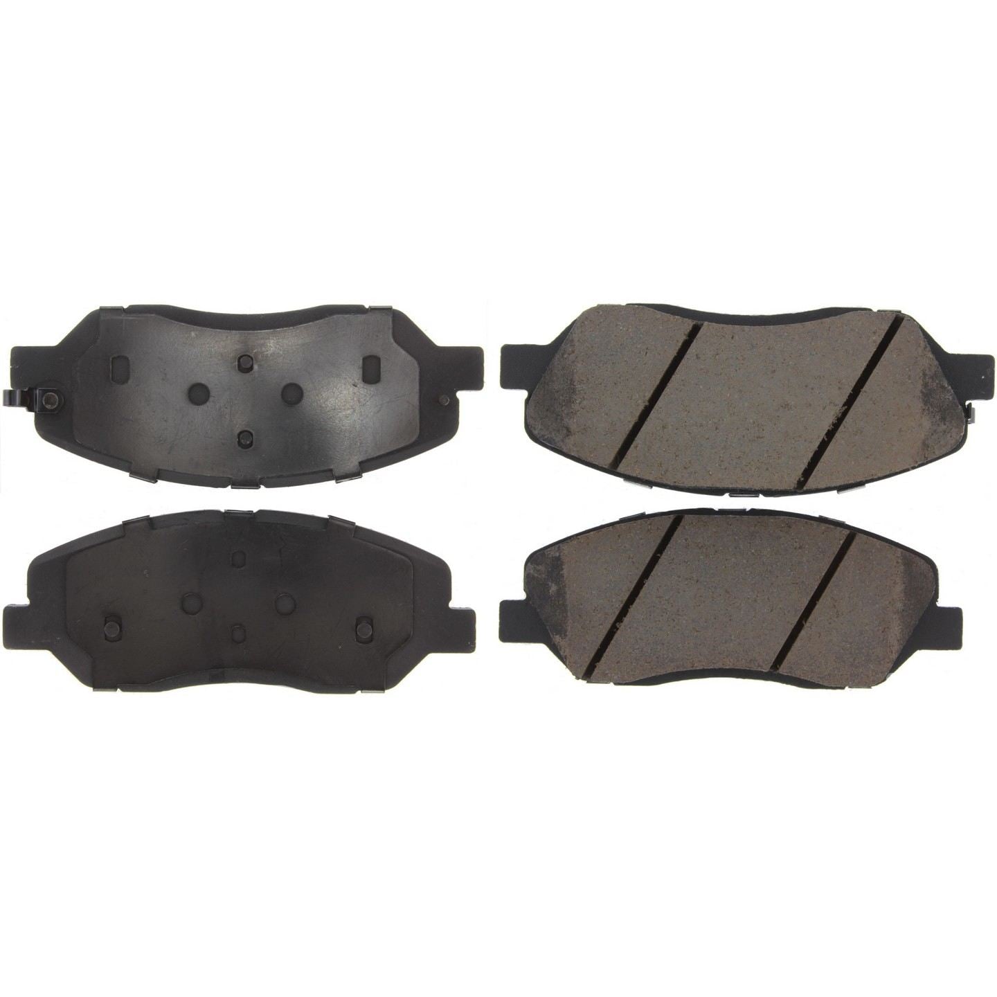 Top View of Front Disc Brake Pad Set CENTRIC 105.12020