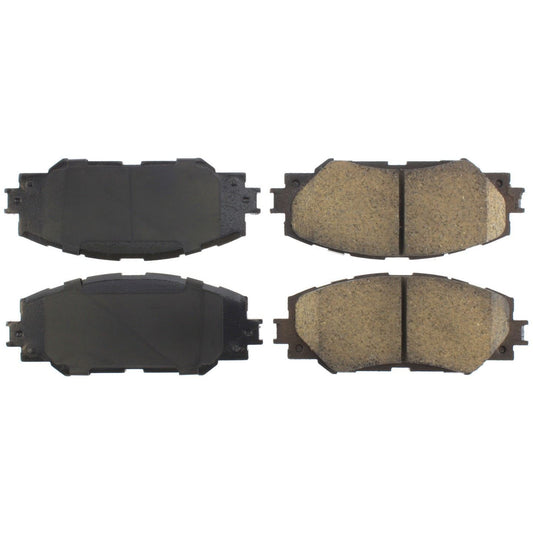 Top View of Front Disc Brake Pad Set CENTRIC 105.12100