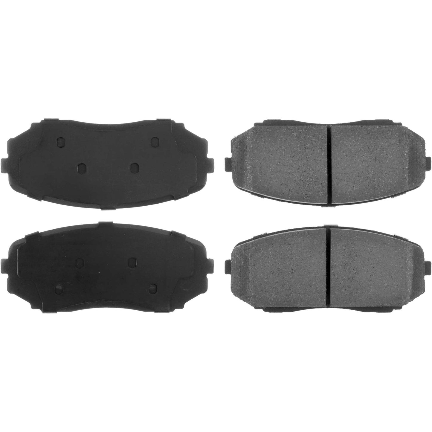 Top View of Front Disc Brake Pad Set CENTRIC 105.12580