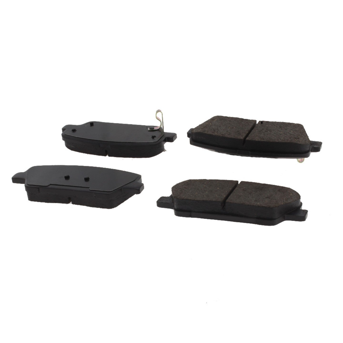 Angle View of Rear Disc Brake Pad Set CENTRIC 105.12842