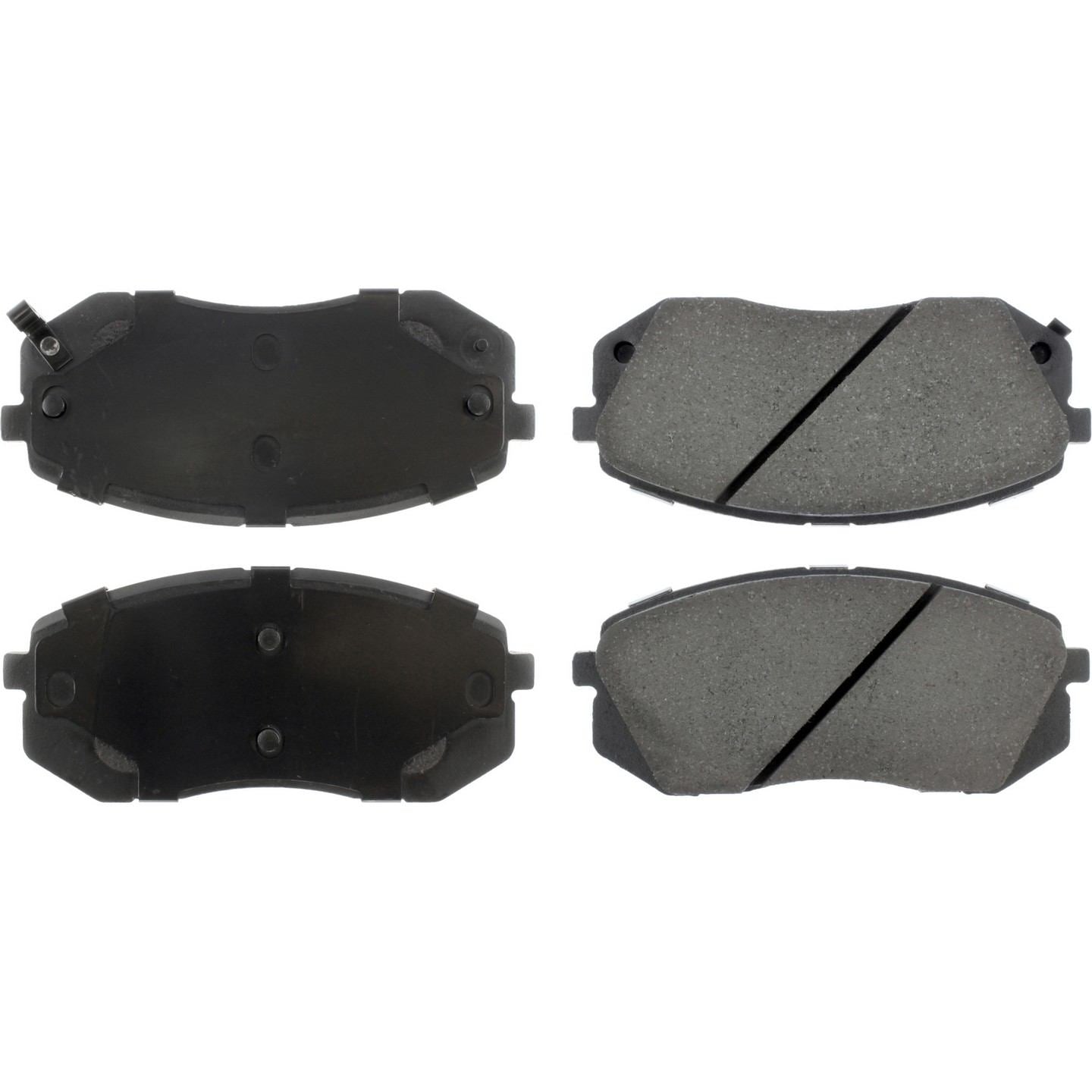 Top View of Front Disc Brake Pad Set CENTRIC 105.12950