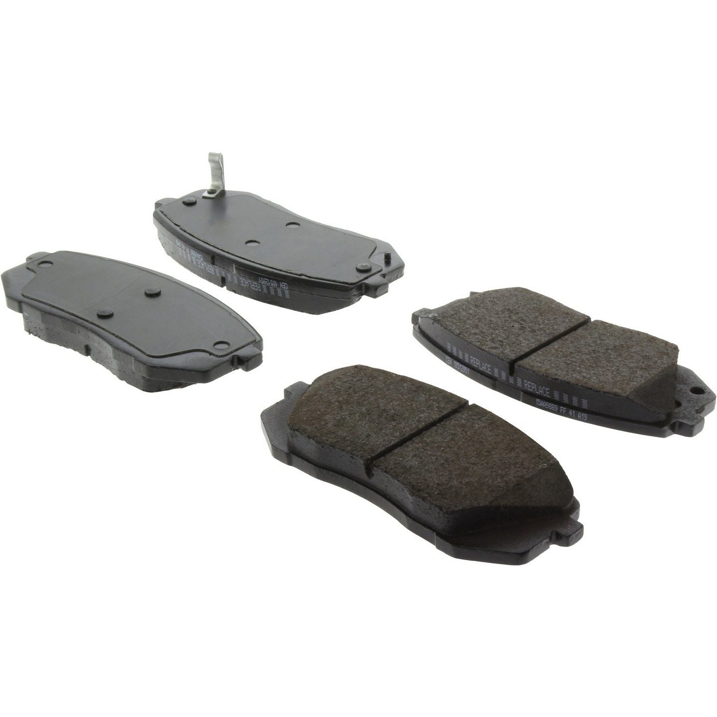 Angle View of Front Disc Brake Pad Set CENTRIC 105.12951