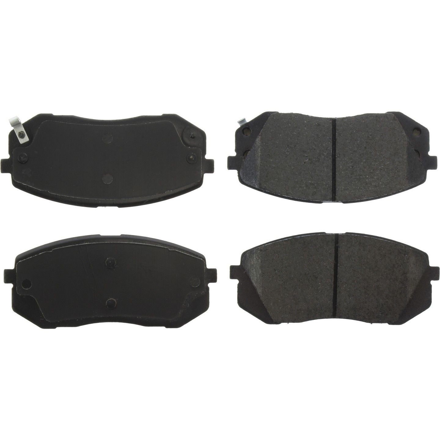 Top View of Front Disc Brake Pad Set CENTRIC 105.12951