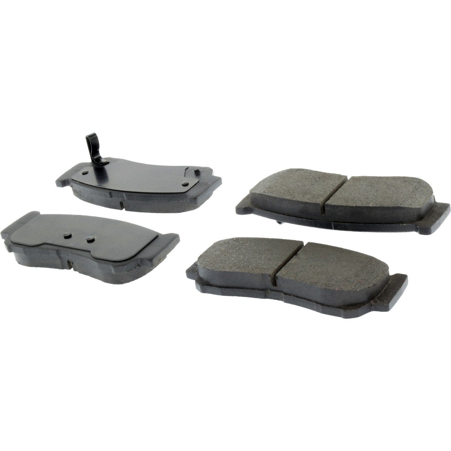 Angle View of Rear Disc Brake Pad Set CENTRIC 105.12970