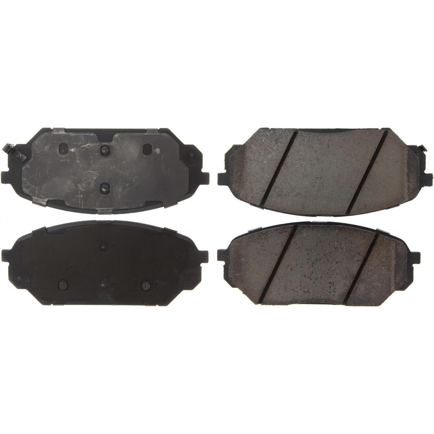 Top View of Front Disc Brake Pad Set CENTRIC 105.13010