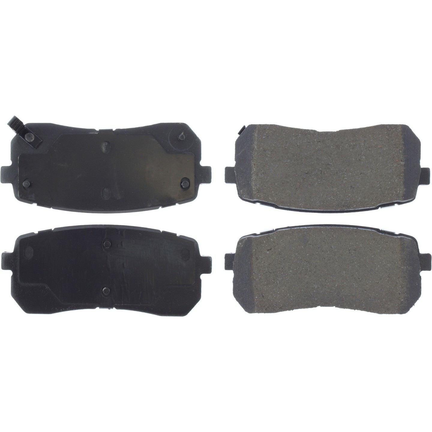 Top View of Rear Disc Brake Pad Set CENTRIC 105.13020