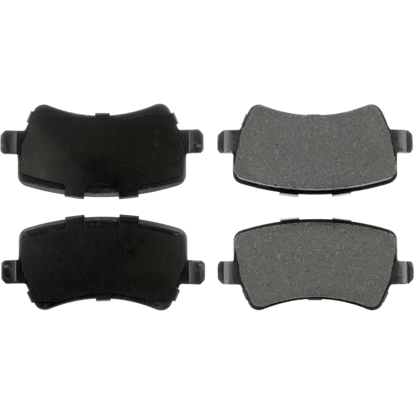 Top View of Rear Disc Brake Pad Set CENTRIC 105.13070