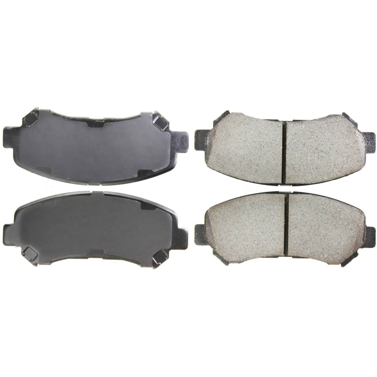 Top View of Front Disc Brake Pad Set CENTRIC 105.13380