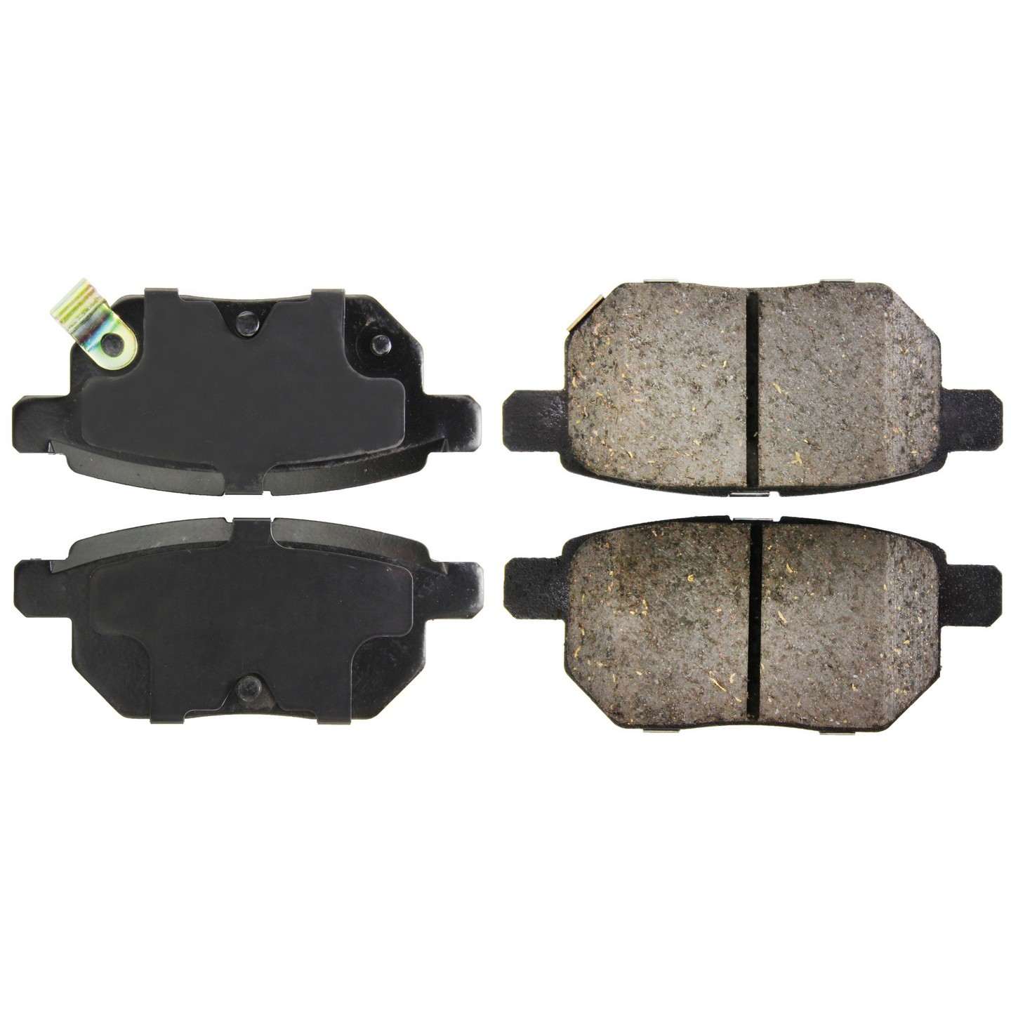 Top View of Rear Disc Brake Pad Set CENTRIC 105.13540