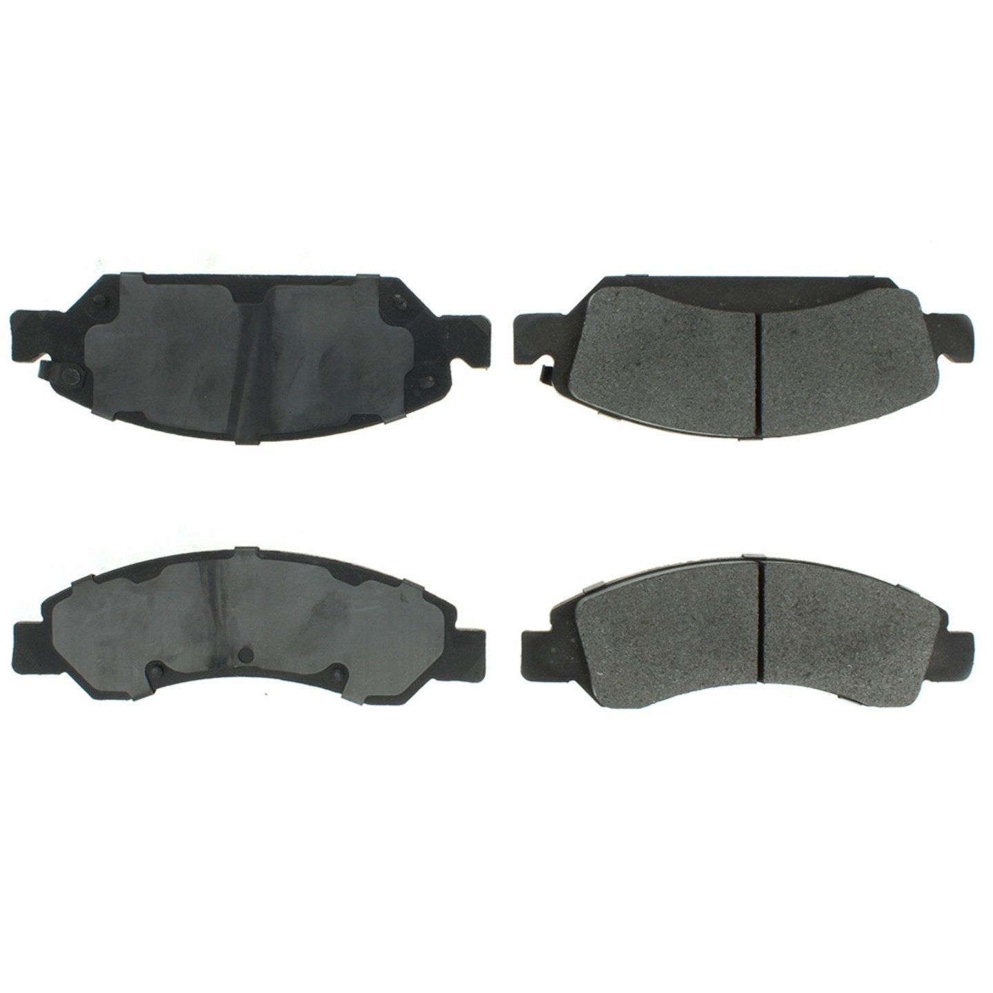 Top View of Front Disc Brake Pad Set CENTRIC 105.13630