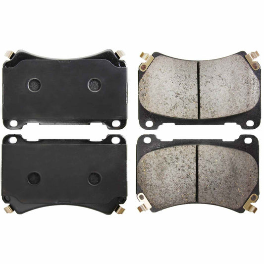 Top View of Front Disc Brake Pad Set CENTRIC 105.13960