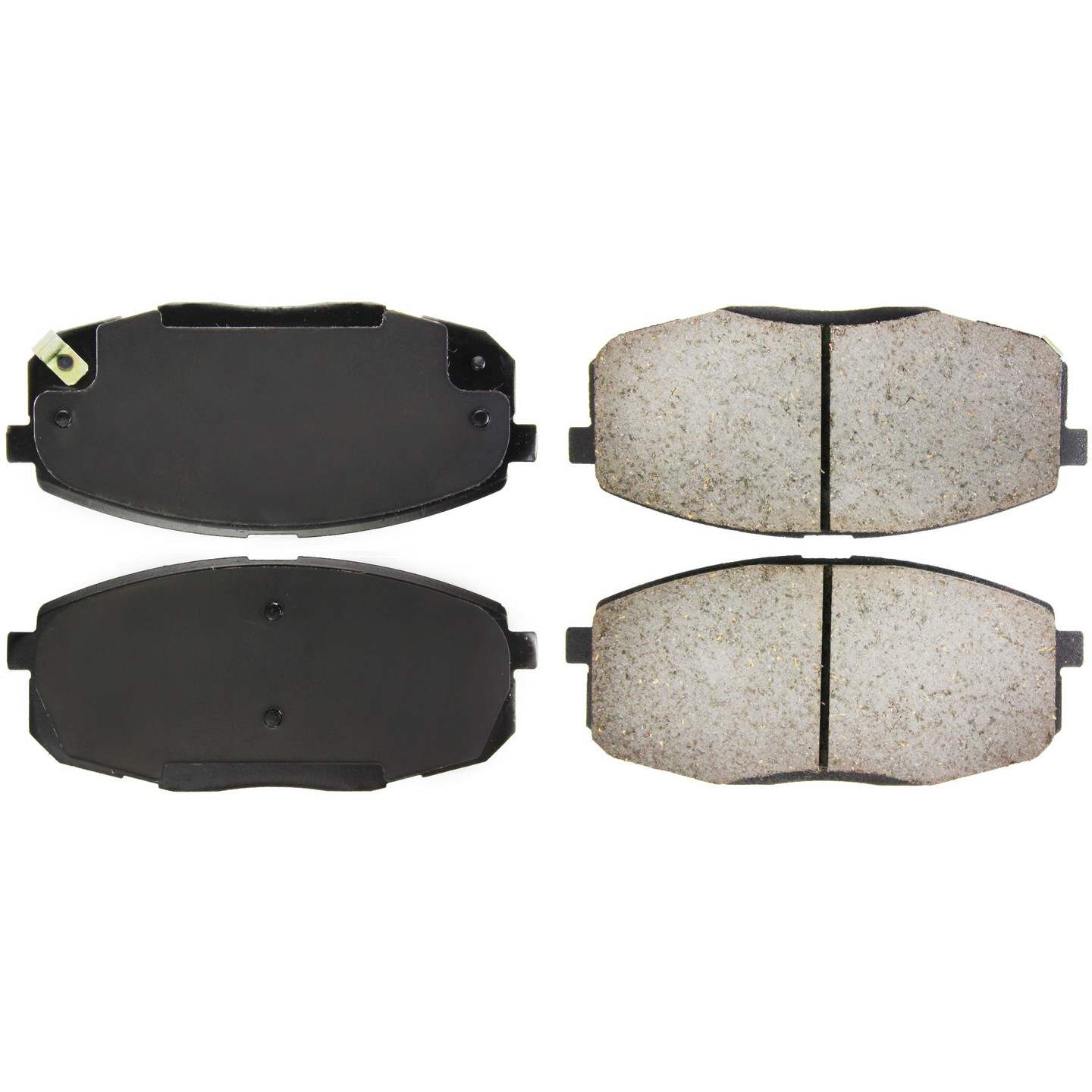 Top View of Front Disc Brake Pad Set CENTRIC 105.13970