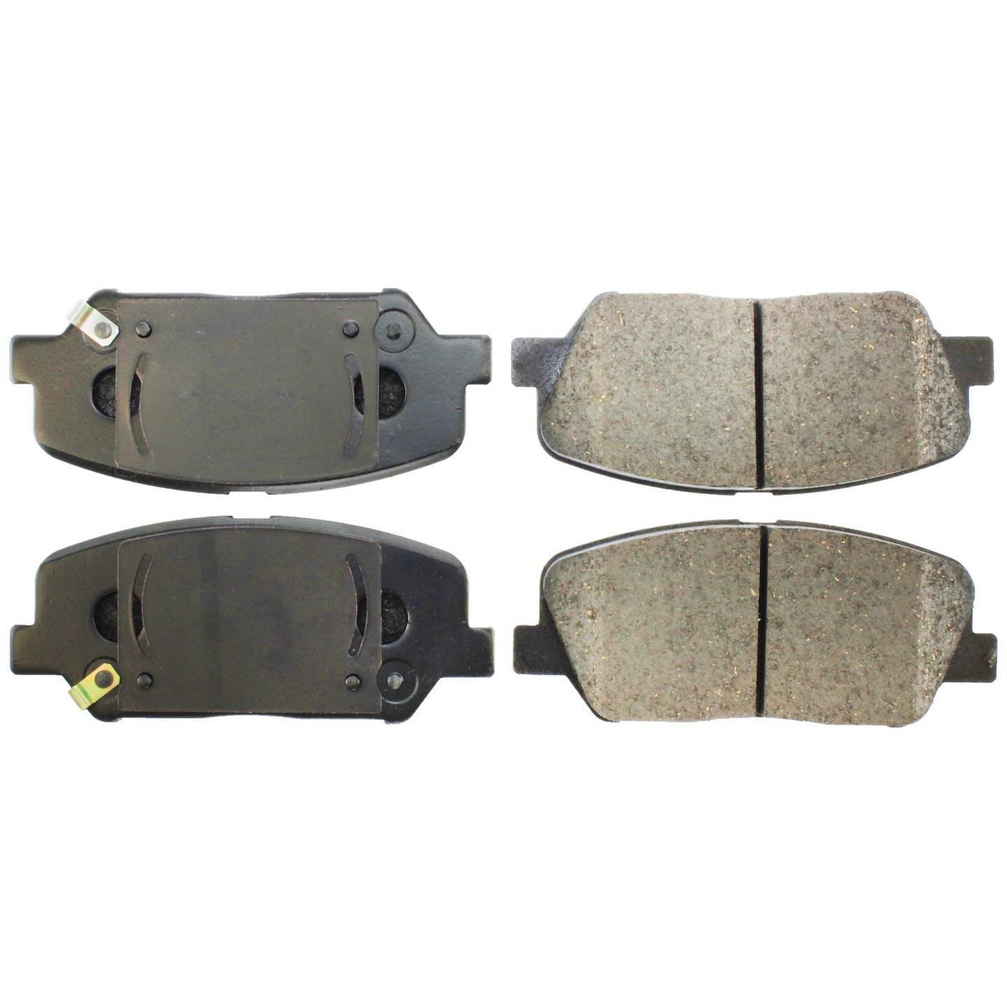 Top View of Front Disc Brake Pad Set CENTRIC 105.14130