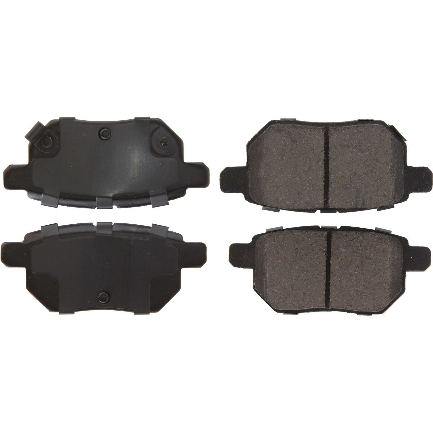 Top View of Rear Disc Brake Pad Set CENTRIC 105.14230