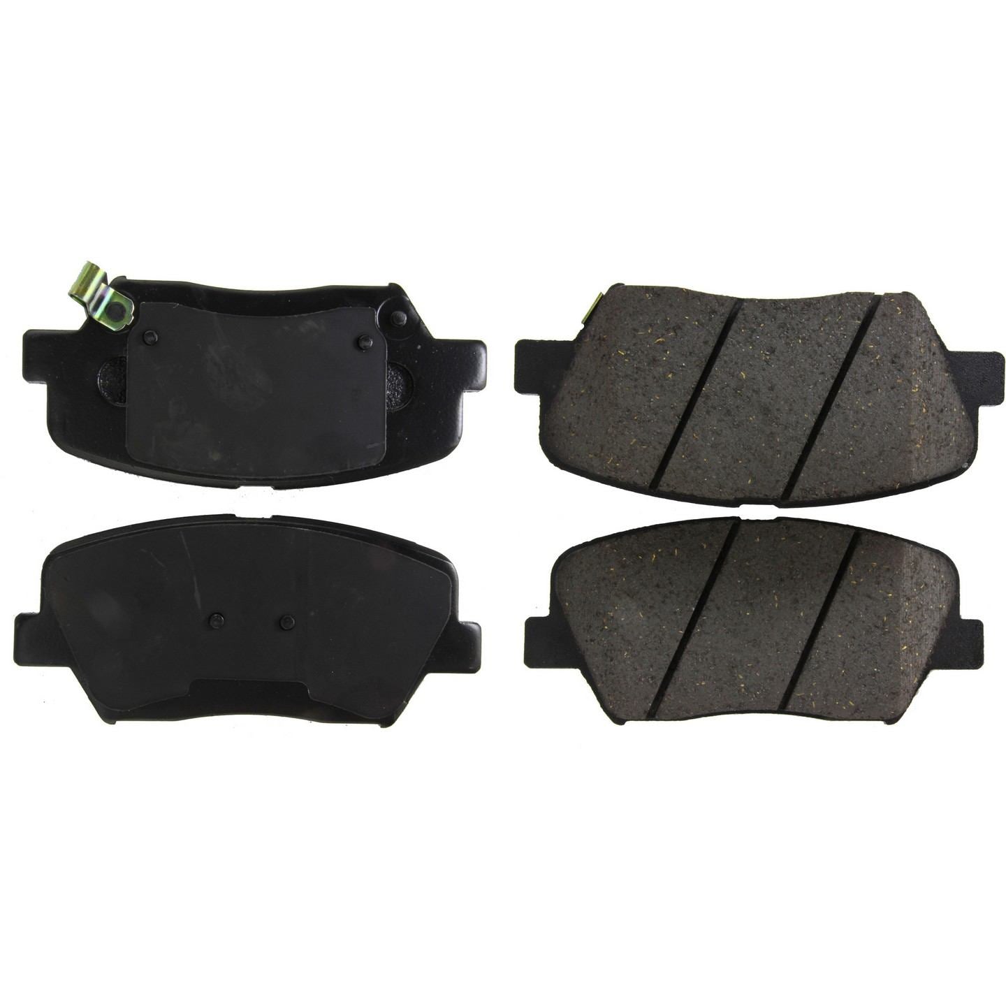 Top View of Front Disc Brake Pad Set CENTRIC 105.14320