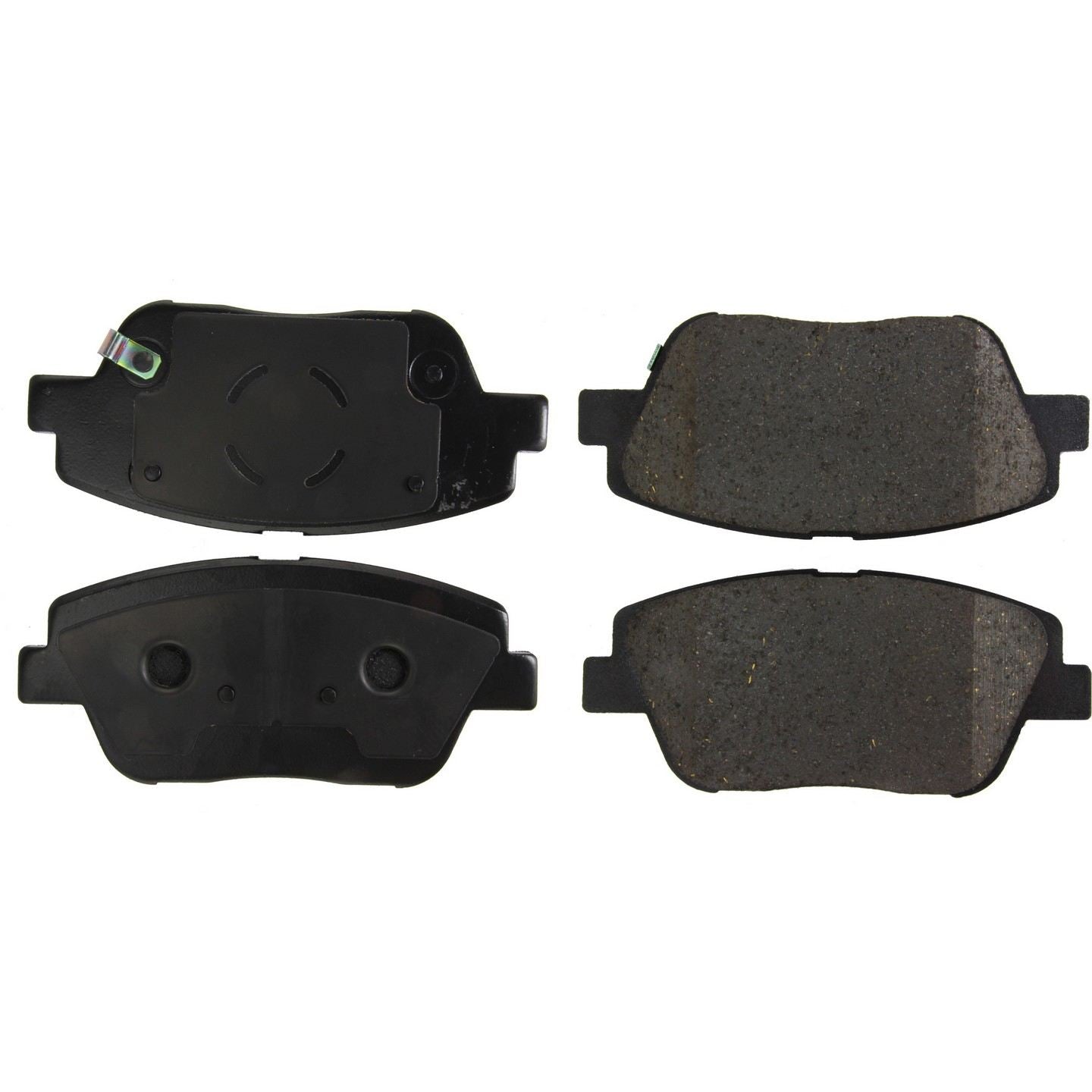 Top View of Front Disc Brake Pad Set CENTRIC 105.14440