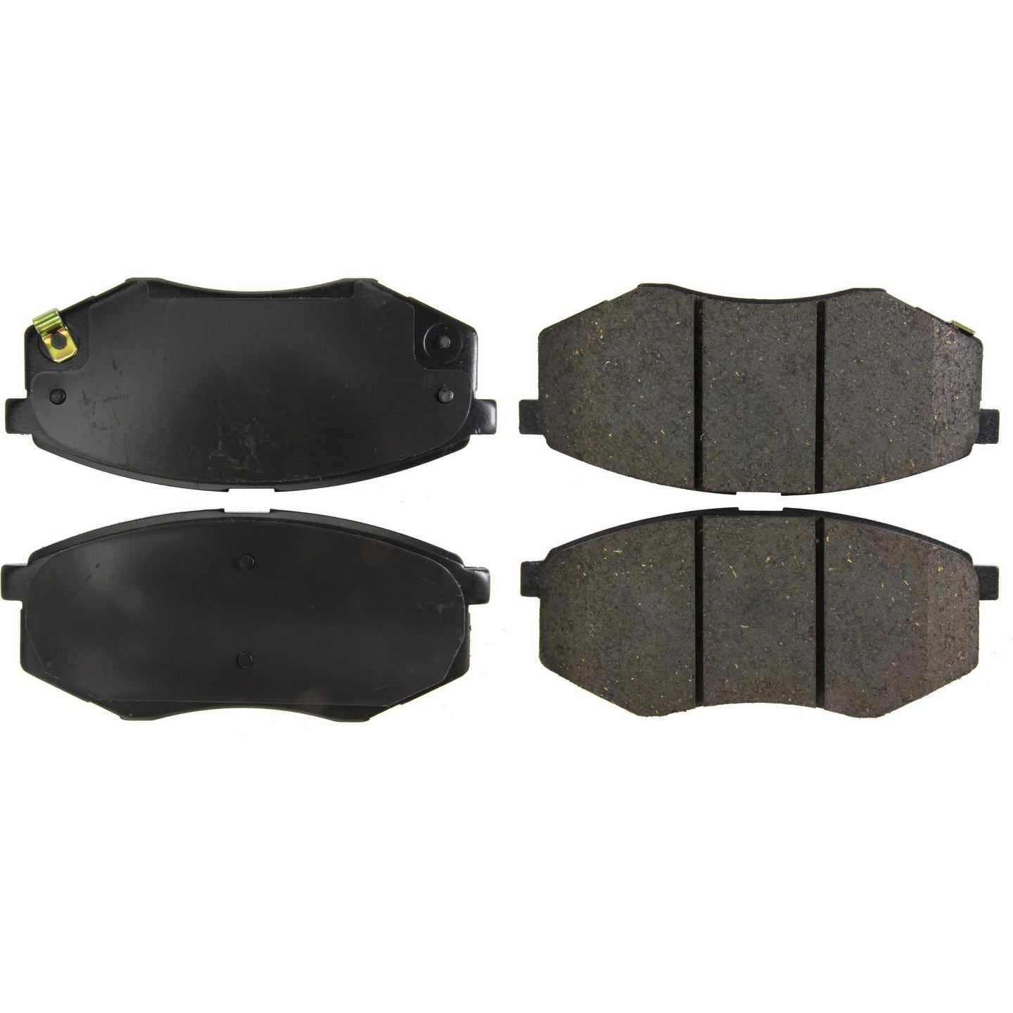 Top View of Front Disc Brake Pad Set CENTRIC 105.14470