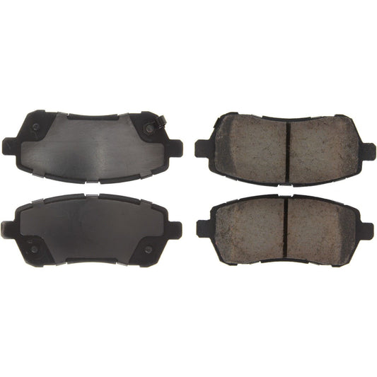 Top View of Front Disc Brake Pad Set CENTRIC 105.14540