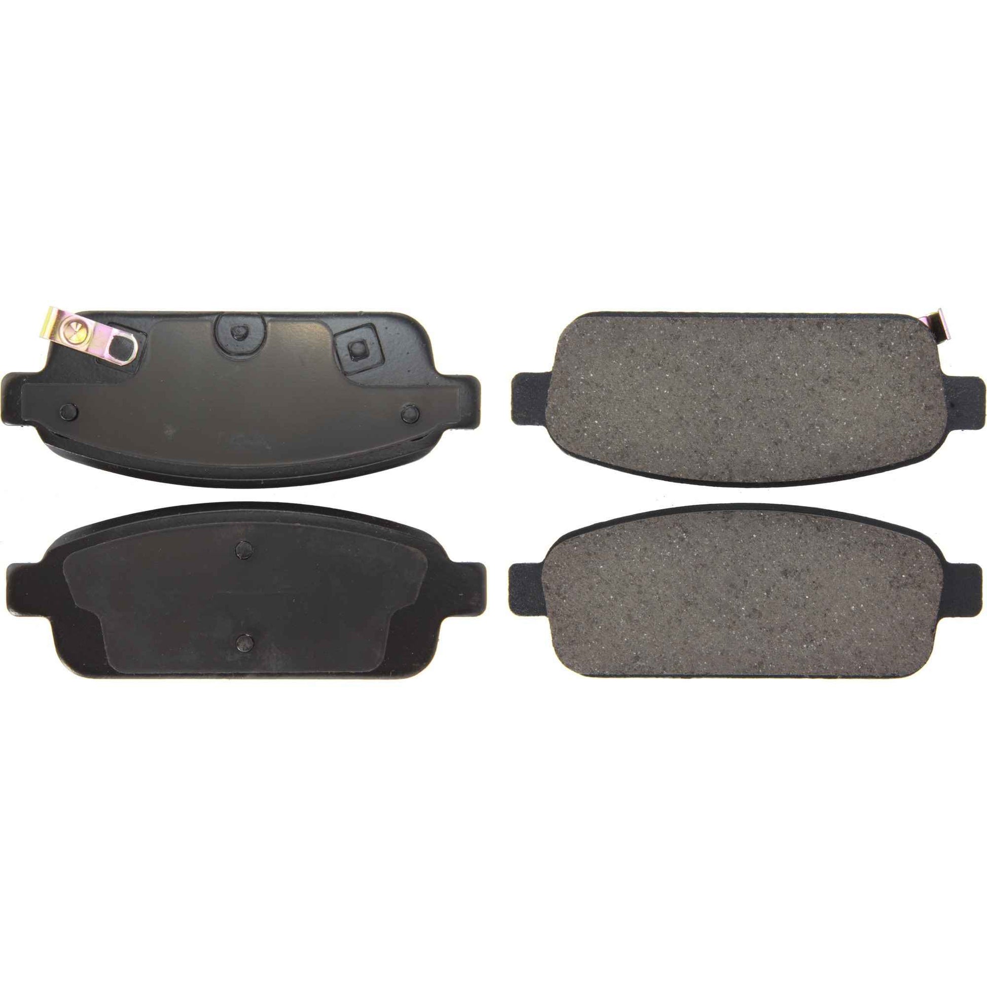 Top View of Rear Disc Brake Pad Set CENTRIC 105.14681