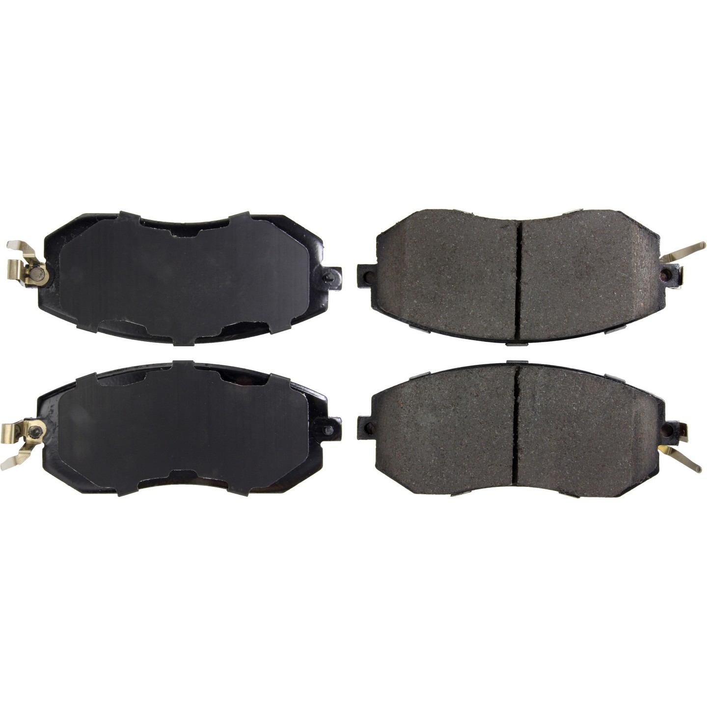 Top View of Front Disc Brake Pad Set CENTRIC 105.15390