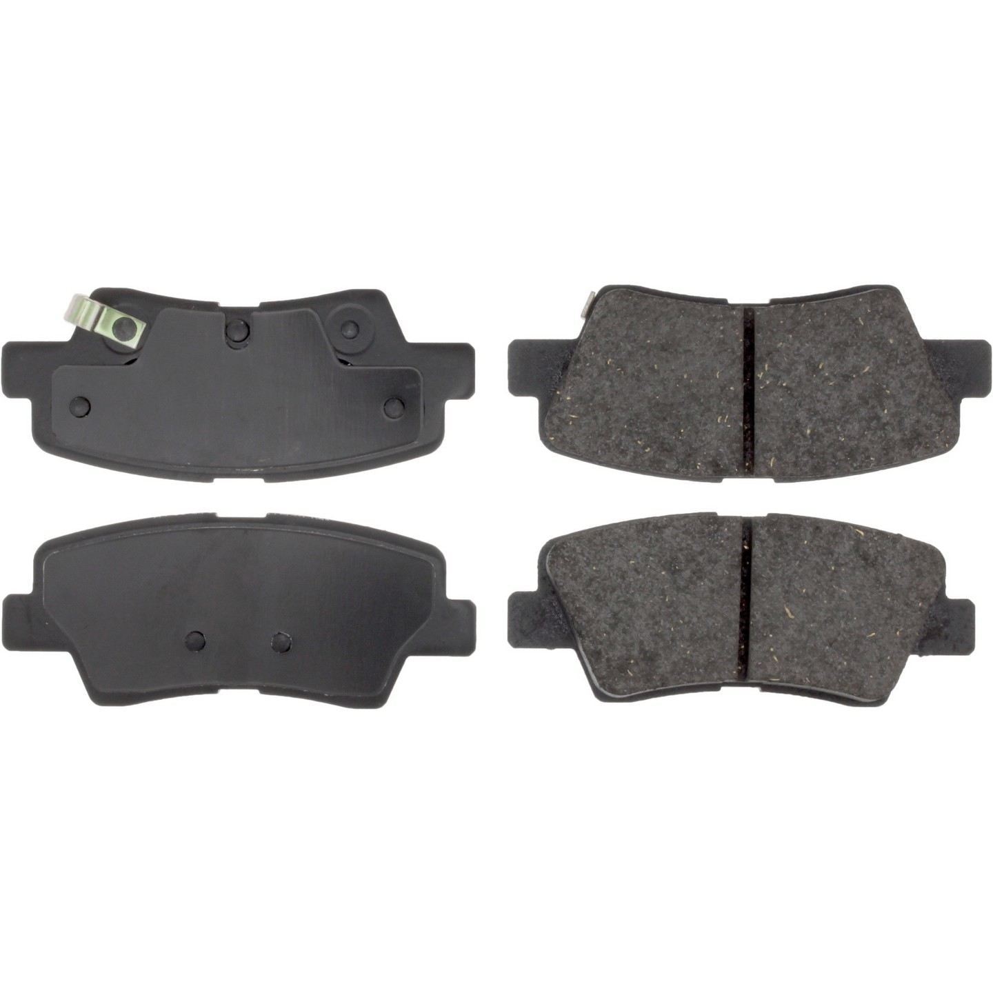 Top View of Rear Disc Brake Pad Set CENTRIC 105.15440