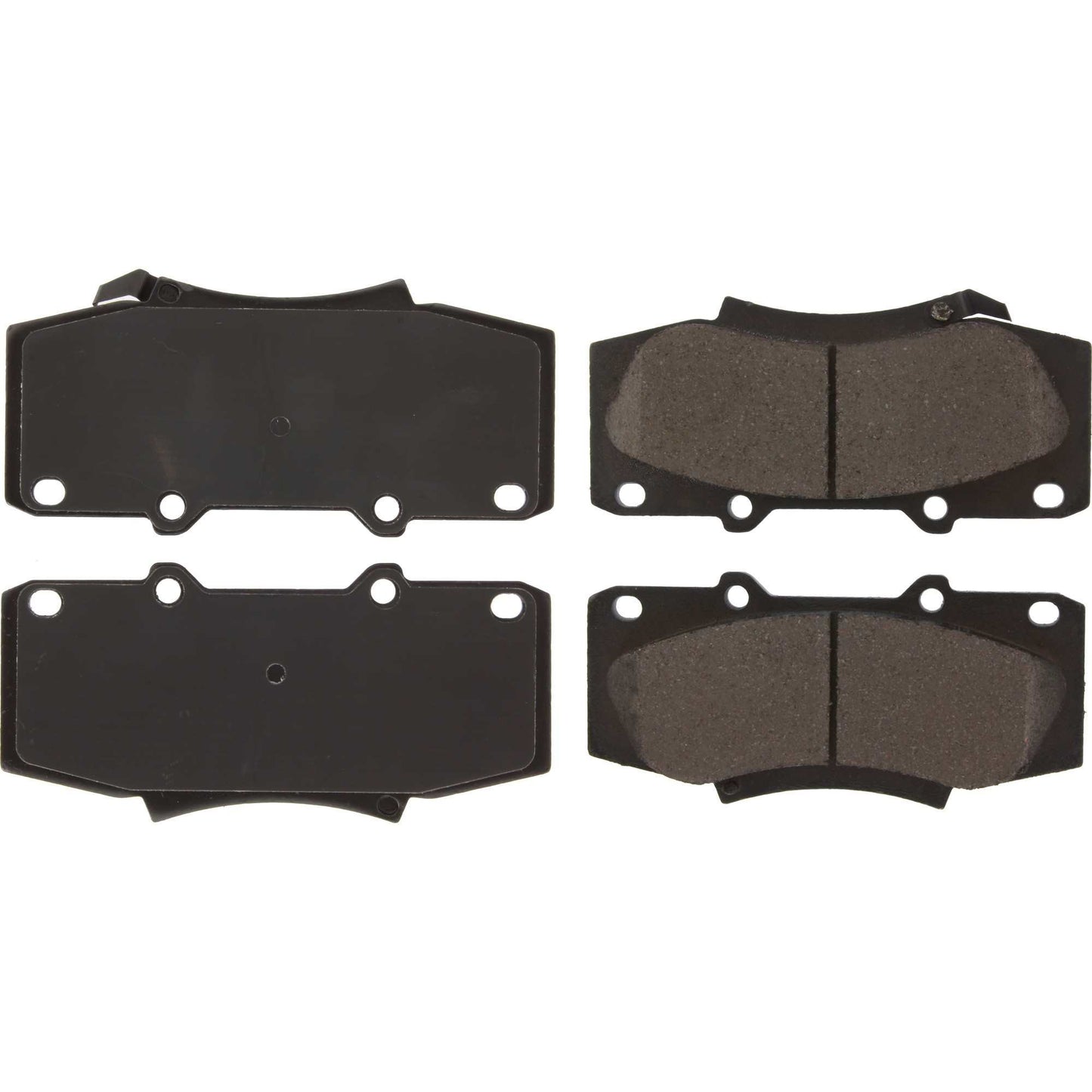 Top View of Front Disc Brake Pad Set CENTRIC 105.15670